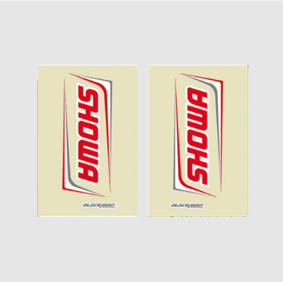 Kit stickers protection de fourche BLACKBIRD SHOWA 2017