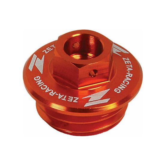 Bouchon de remplissage d'huile ZETA M24x3 KTM Orange