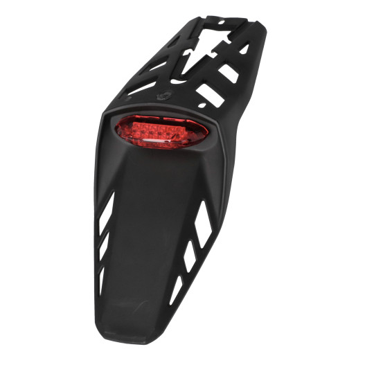 Bavette arrière LED ACERBIS homologuée Noir