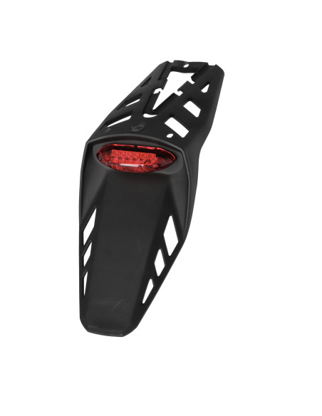 Bavette arrière LED ACERBIS homologuée Noir