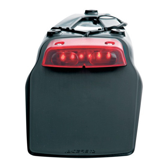 Bavette arrière LED ACERBIS Noir