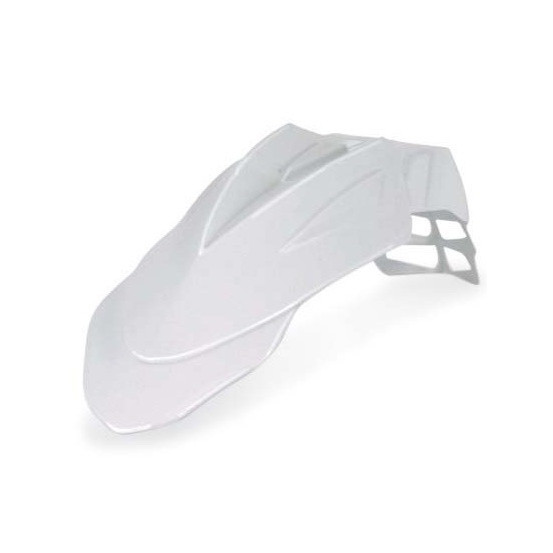 Garde boue avant Supermotard - Blanc - ACERBIS
