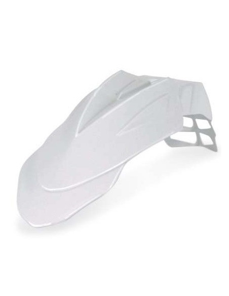 Garde boue avant Supermotard - Blanc - ACERBIS