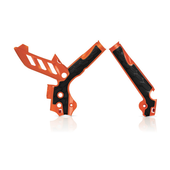Protection de cadre XGRIP - Orange - ACERBIS KTM EXC/EXCF/SX/SXF