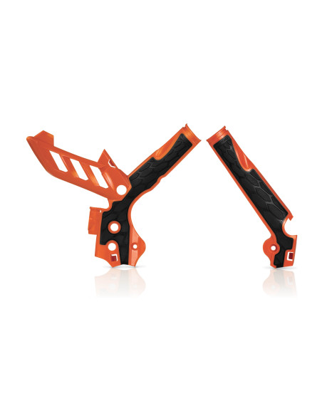 Protection de cadre XGRIP - Orange - ACERBIS KTM EXC/EXCF/SX/SXF