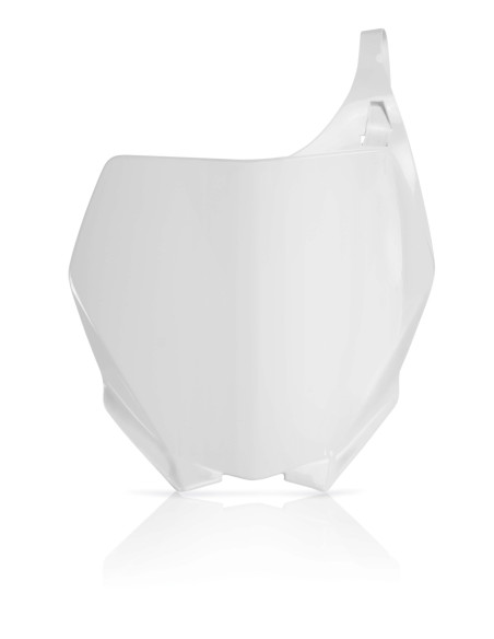 Plaque avant - Blanc - ACERBIS Yamaha 125/250 YZ 2006-2014 250/450 YZF 2006-2009