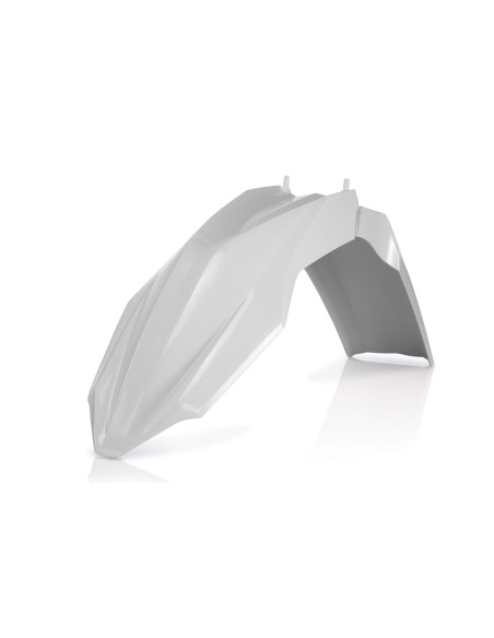 Garde boue avant - Blanc - ACERBIS Husqvarna 250/350/450/501 FE 2014 125/250/300 TE 2014