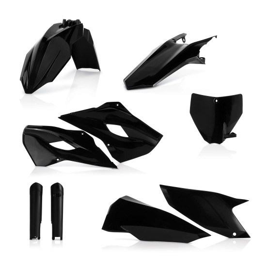 Kit plastiques complet - Noir - ACERBIS Husqvarna 250/350/450/501 FE 2014-2015 125/250/300 TE 2014-2015