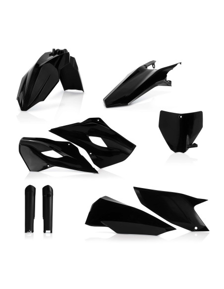 Kit plastiques complet - Noir - ACERBIS Husqvarna 250/350/450/501 FE 2014-2015 125/250/300 TE 2014-2015