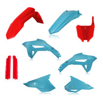 Kit plastiques complet - Rouge Vert - ACERBIS Honda 450 CRF-R 2021-2023