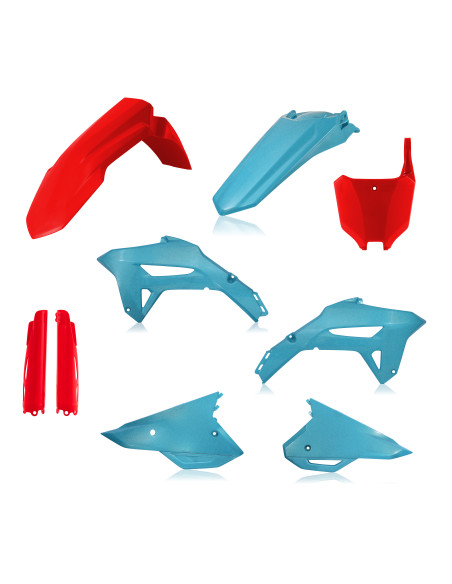 Kit plastiques complet - Rouge Vert - ACERBIS Honda 450 CRF-R 2021-2023
