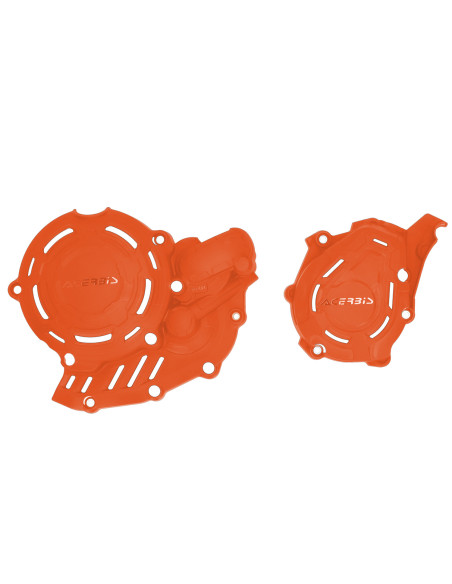 Kit protection carters X-POWER - Orange - ACERBIS Husqvarna 450 FC KTM 450 SXF 2023-2026