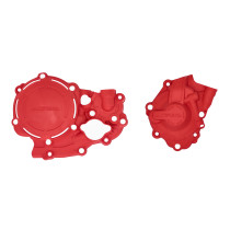 Kit protection carters X-POWER - Rouge - ACERBIS Honda 250 CRF-R 2018-2021