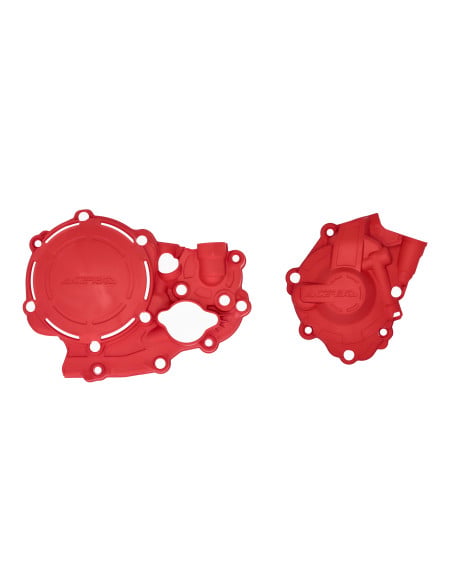 Kit protection carters X-POWER - Rouge - ACERBIS Honda 250 CRF-R 2018-2021