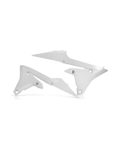 Ouies de radiateurs inférieurs - Blanc - ACERBIS Yamaha 250/450 YZF 2014-2017 250 WRF 2015-2019 450 WRF 2015-2017