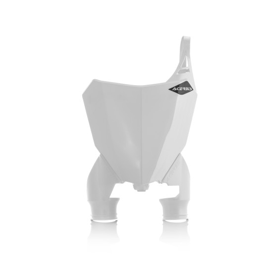 Plaque avant Raptor - Blanc - ACERBIS Honda 250 CRF-R 2018-2019 450 CRF-R/RX 2017-2019