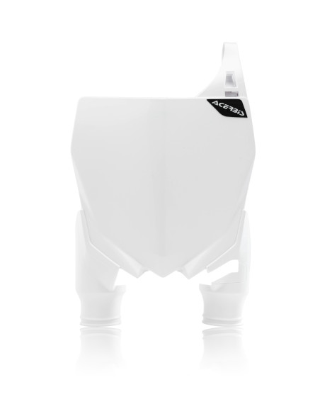Plaque avant Raptor - Blanc - ACERBIS Yamaha 125/250 YZ 2005-2018 250 YZF 2010-2018 450 YZF 2010-2017