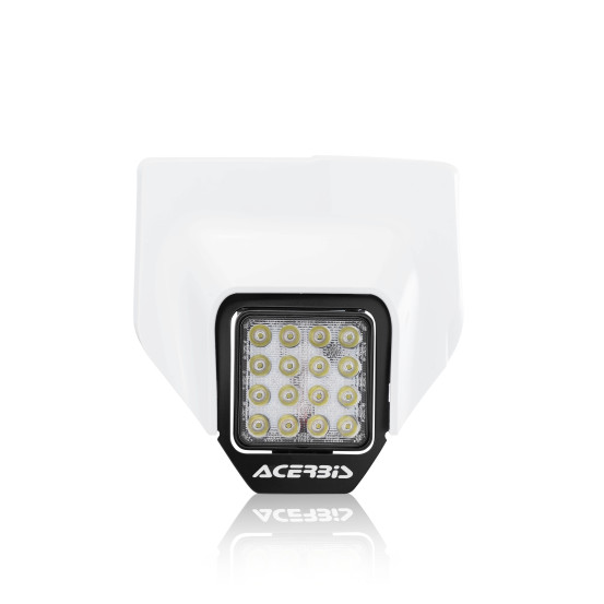 Plaque phare LED - Blanc - ACERBIS Husqvarna TE/FE 2020-2021