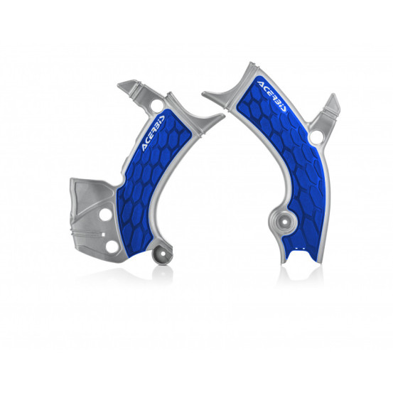 Protection de cadre XGRIP - Argent - ACERBIS Yamaha 250 YZF 2019 450 YZF 2018-2019 450 WRF 2019