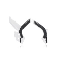 Protection de cadre XGRIP - Blanc - ACERBIS KTM EXC/EXCF