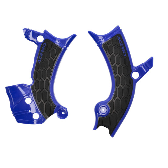 Protection de cadre XGRIP - Bleu - ACERBIS Yamaha 250 YZF 2024-2026 / 450 YZF 2023-2026