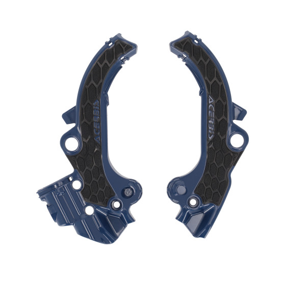 Protection de cadre XGRIP - Bleu Noir - ACERBIS Husqvarna 65 TC 2024 KTM 65 SX 2024