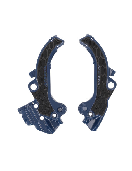 Protection de cadre XGRIP - Bleu Noir - ACERBIS Husqvarna 65 TC 2024 KTM 65 SX 2024