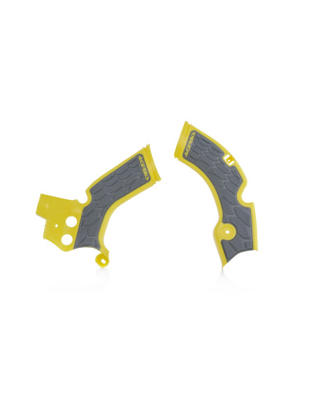 Protection de cadre XGRIP - Jaune - ACERBIS Suzuki 250 RMZ 2010-2018