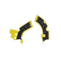 Protection de cadre XGRIP - Jaune - ACERBIS Suzuki 250 RMZ 2010-2018
