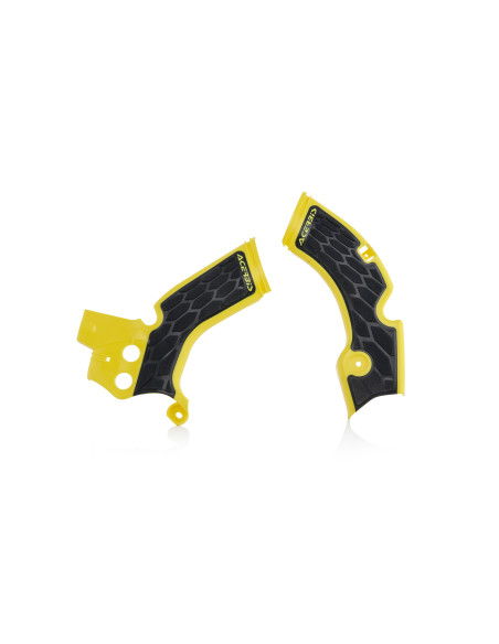 Protection de cadre XGRIP - Jaune - ACERBIS Suzuki 250 RMZ 2010-2018