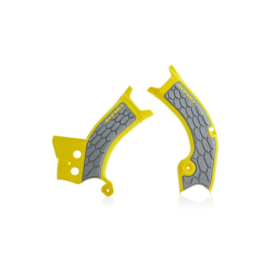 Protection de cadre XGRIP - Jaune - ACERBIS Suzuki 250 RMZ 2019 450 RMZ 2018-2019