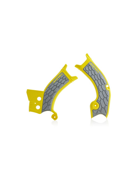 Protection de cadre XGRIP - Jaune - ACERBIS Suzuki 250 RMZ 2019 450 RMZ 2018-2019