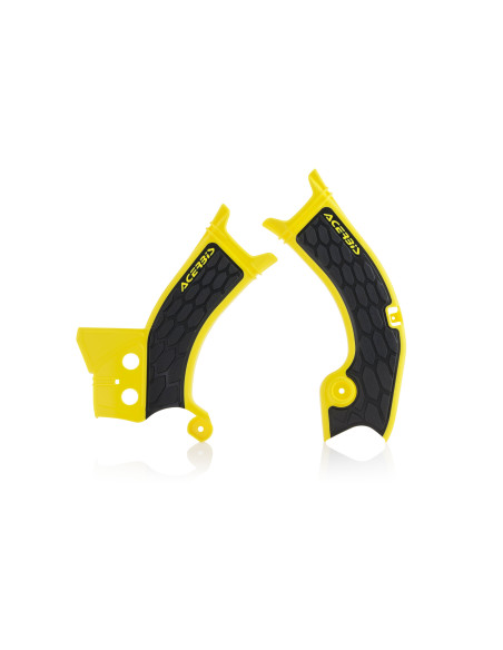 Protection de cadre XGRIP - Jaune - ACERBIS Suzuki 250 RMZ 2019 450 RMZ 2018-2019