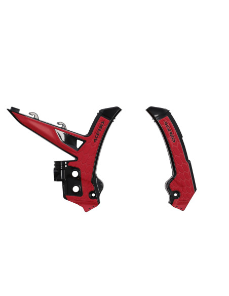 Protection de cadre XGRIP - Noir Rouge - ACERBIS Gas Gas MC MCF 2024