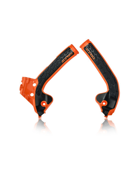Protection de cadre XGRIP - Orange - ACERBIS Husqvarna 85 TC 2018-2021 KTM 85 SX 2018-2019