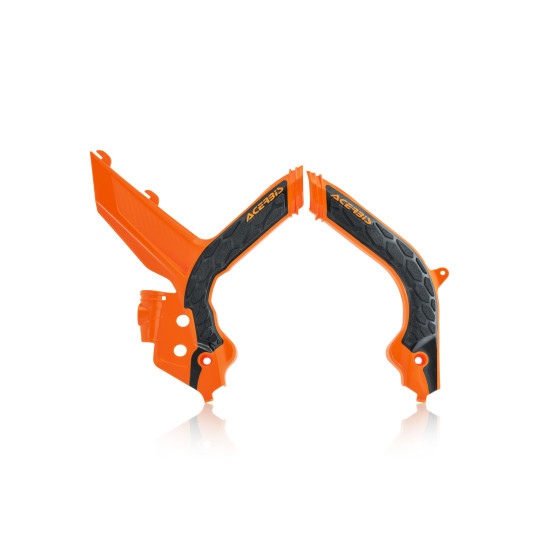 Protection de cadre XGRIP - Orange - ACERBIS KTM EXC/EXCF