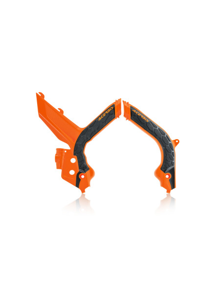 Protection de cadre XGRIP - Orange - ACERBIS KTM EXC/EXCF