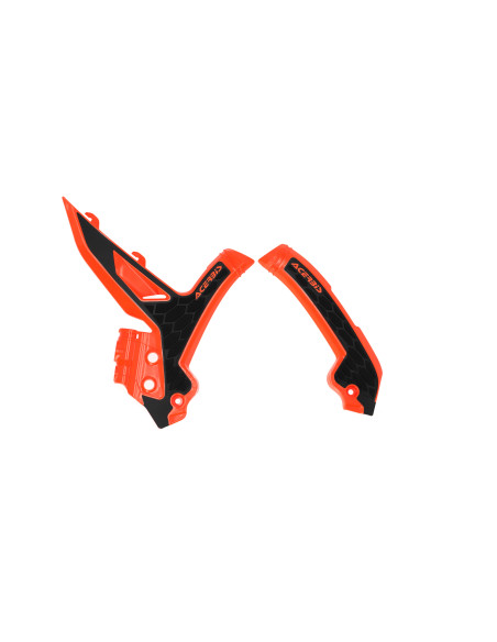 Protection de cadre XGRIP - Orange - ACERBIS KTM SX SXF 2023-2026