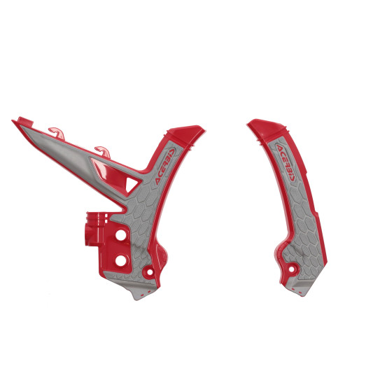 Protection de cadre XGRIP - Rouge Gris - ACERBIS Gas Gas MC MCF 2024
