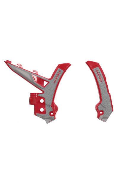 Protection de cadre XGRIP - Rouge Gris - ACERBIS Gas Gas MC MCF 2024