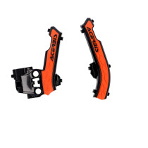 Protections de cadre XGRIP - Noir - ACERBIS GAS GAS 50 MC Husqvarna 50 TC KTM 50 SX