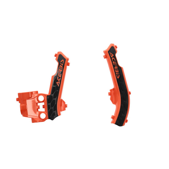Protections de cadre XGRIP - Orange - ACERBIS GAS GAS 50 MC Husqvarna 50 TC KTM 50 SX