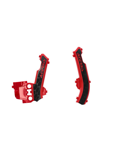 Protections de cadre XGRIP - Rouge - ACERBIS GAS GAS 50 MC Husqvarna 50 TC KTM 50 SX