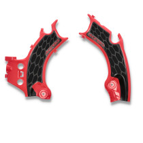 Protections de cadre XGRIP - Rouge - ACERBIS HONDA 450 CRF-R 2021-2022