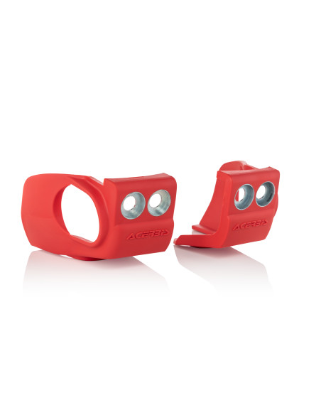 Protections pieds de fourche - Rouge - ACERBIS BETA 125/250/300 RR 2T 350/400/430/450/480/498 RR 4T 2019