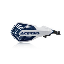 Protèges mains moto - Blanc Bleu - ACERBIS K-FUTURE