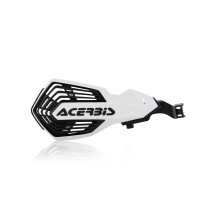 Protèges mains moto - Blanc Noir - ACERBIS K-FUTURE