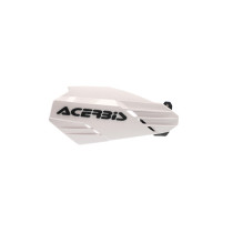 Protèges mains moto - Blanc Noir - ACERBIS LINEAR
