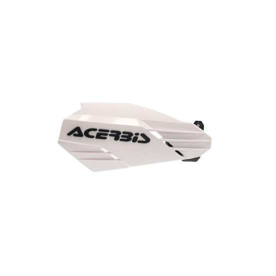 Protèges mains moto - Blanc Noir - ACERBIS LINEAR