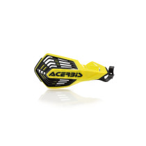 Protèges mains moto - Jaune Noir - ACERBIS K-FUTURE Montage Japonaise Fantic